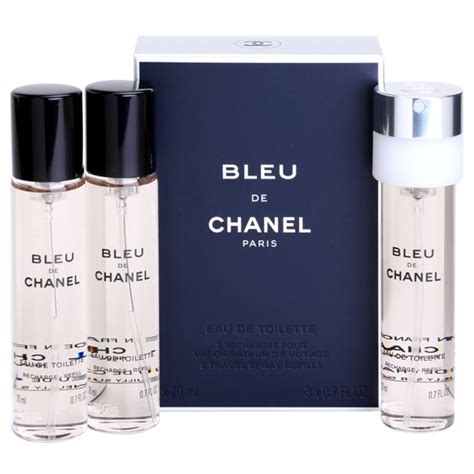 Chanel Bleu de Chanel eau de toilette refill for men.